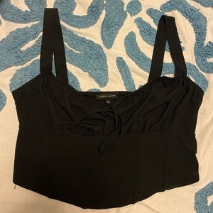 * Black Kendall & Kylie Corset Tank *